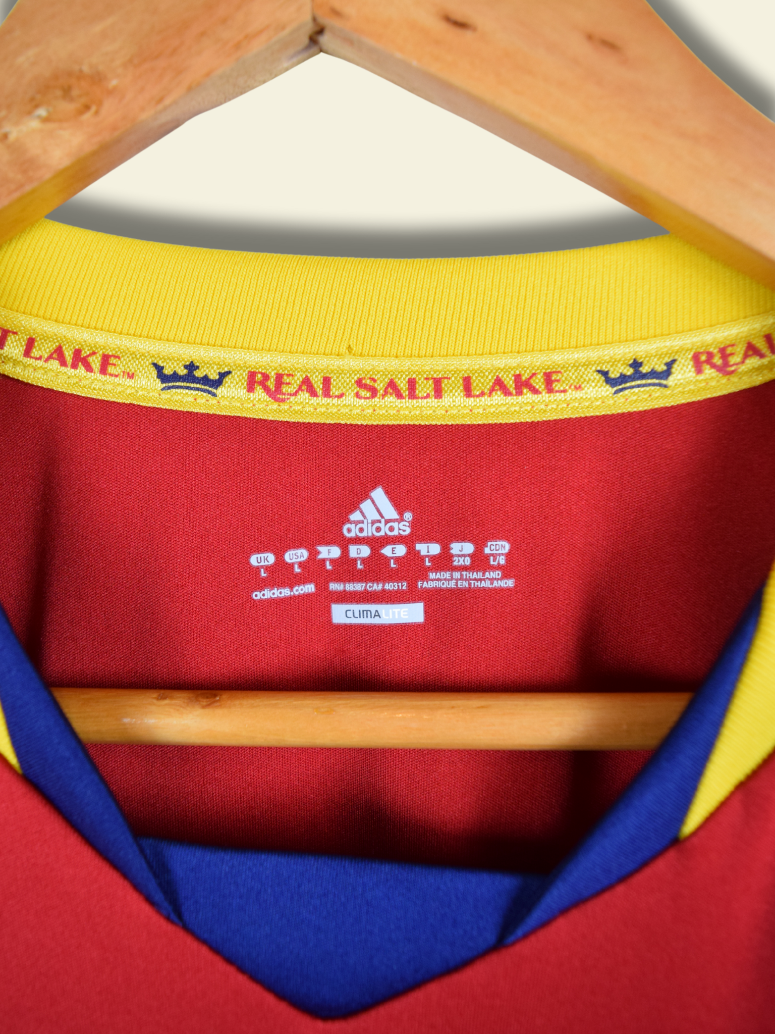 2010 Real Salt Lake Home - Large P57260 Adidas