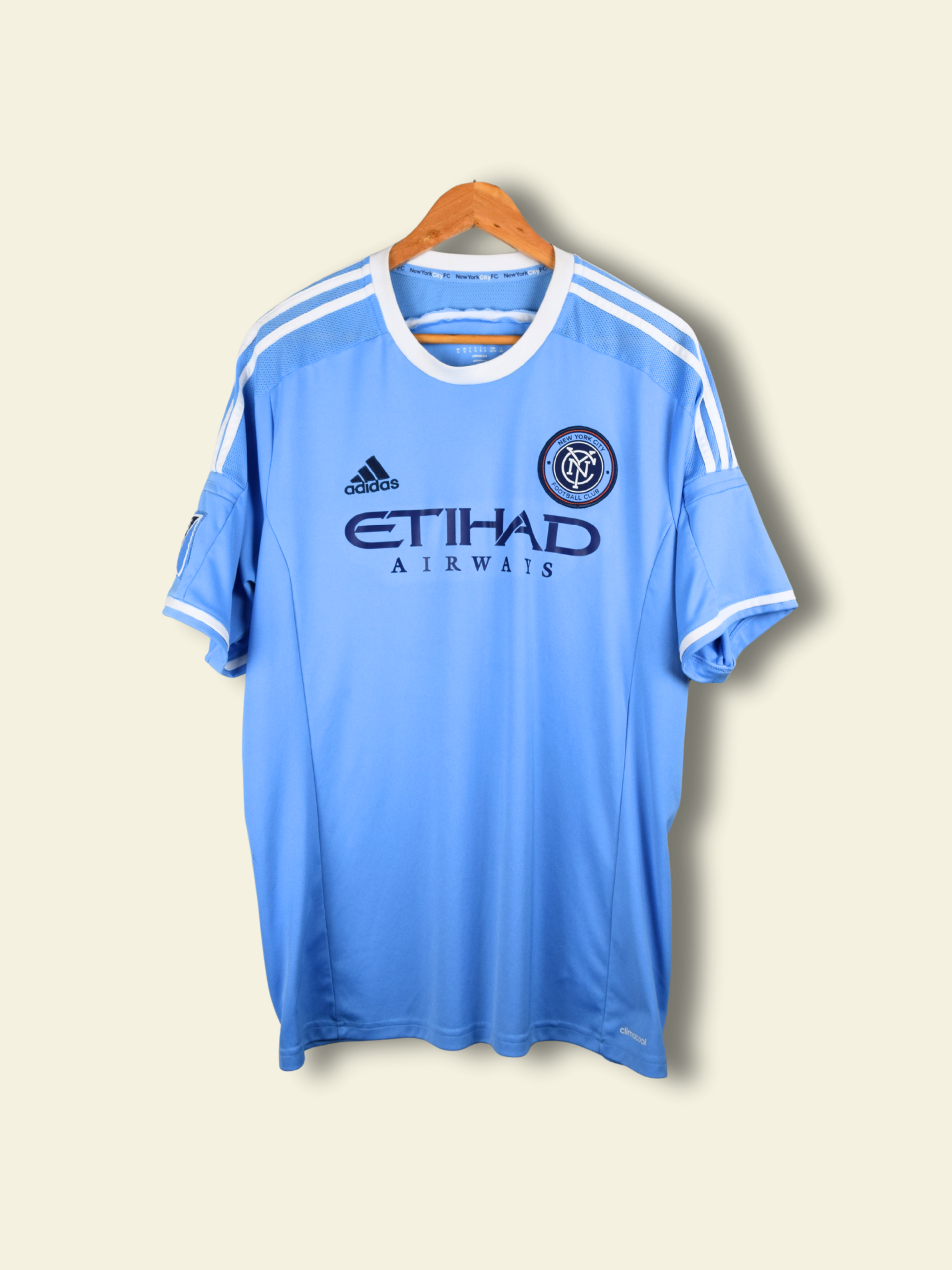 2015 NYC FC Home - David Villa #7 XL A99080 Adidas