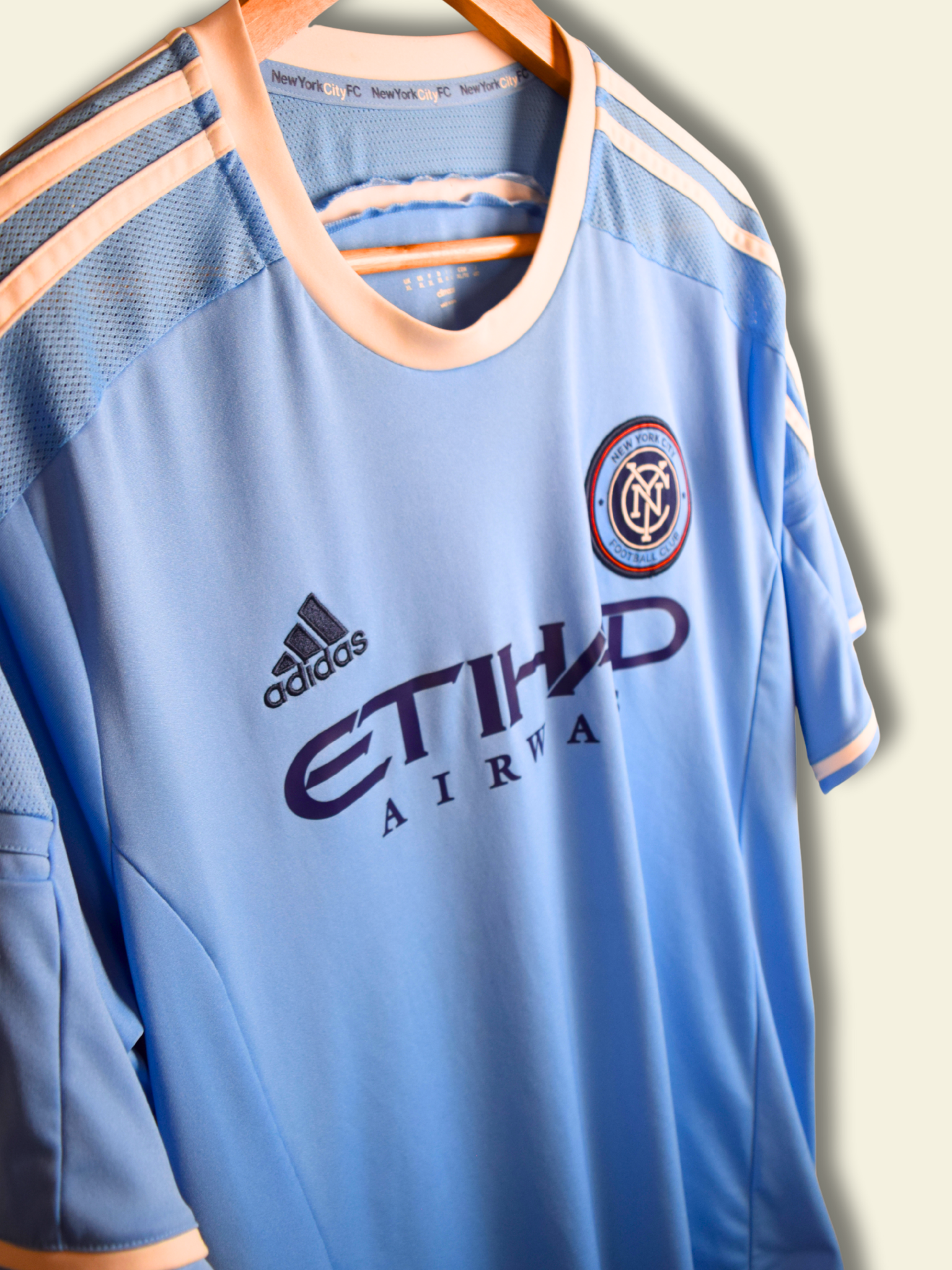 2015 NYC FC Home - David Villa #7 XL A99080 Adidas