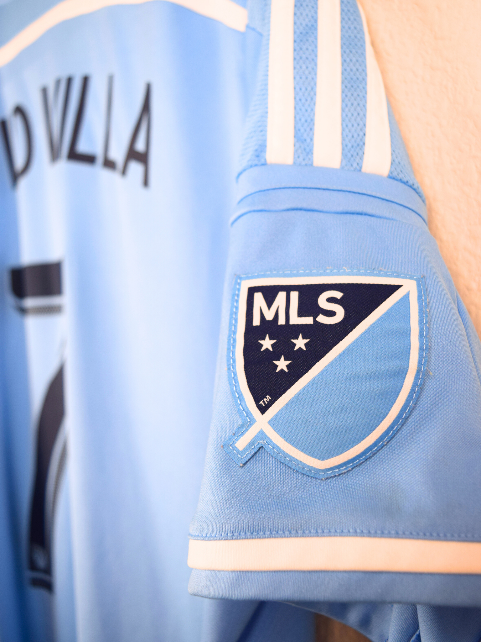 2015 NYC FC Home - David Villa #7 XL A99080 Adidas