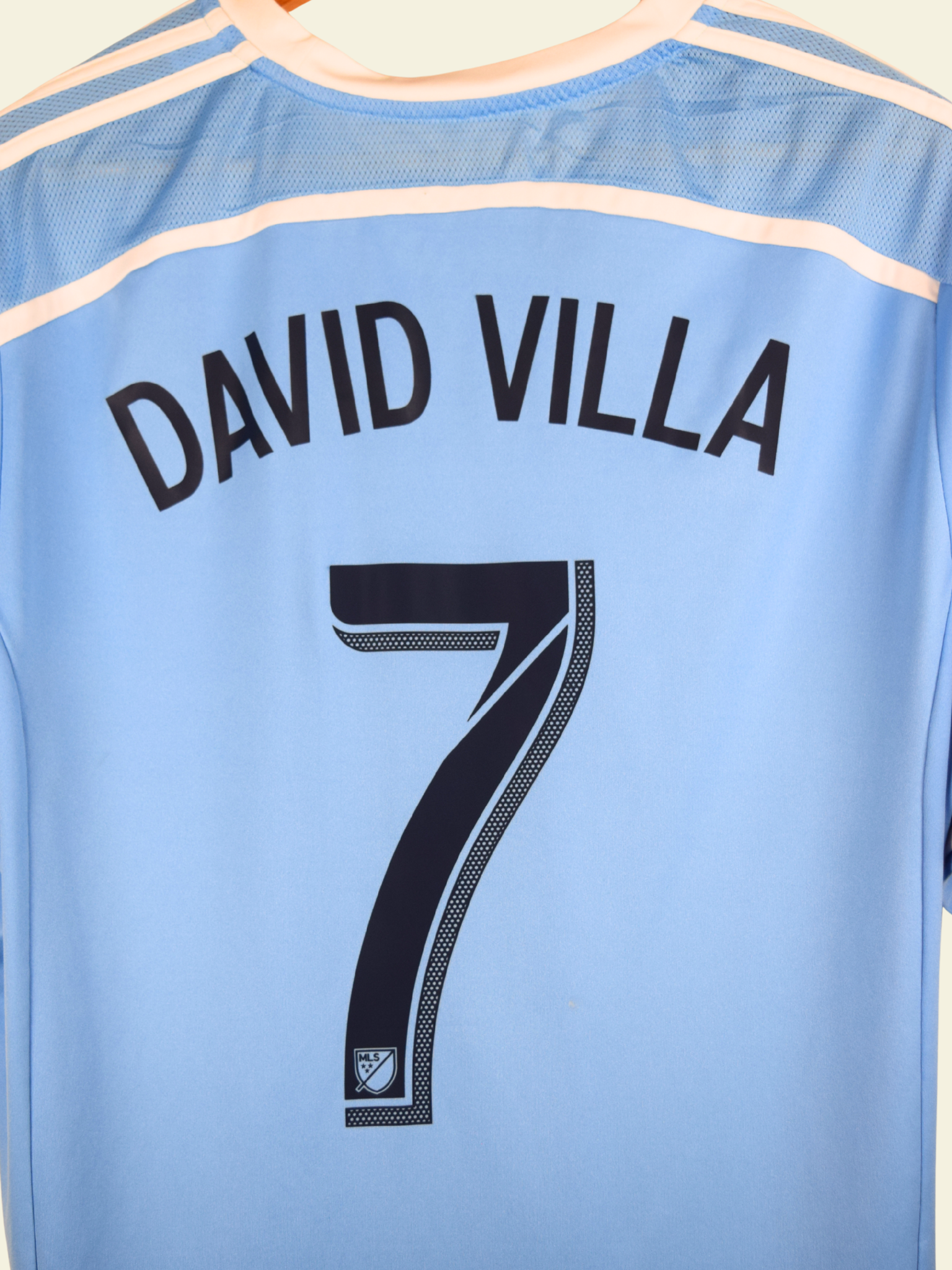 2015 NYC FC Home - David Villa #7 XL A99080 Adidas