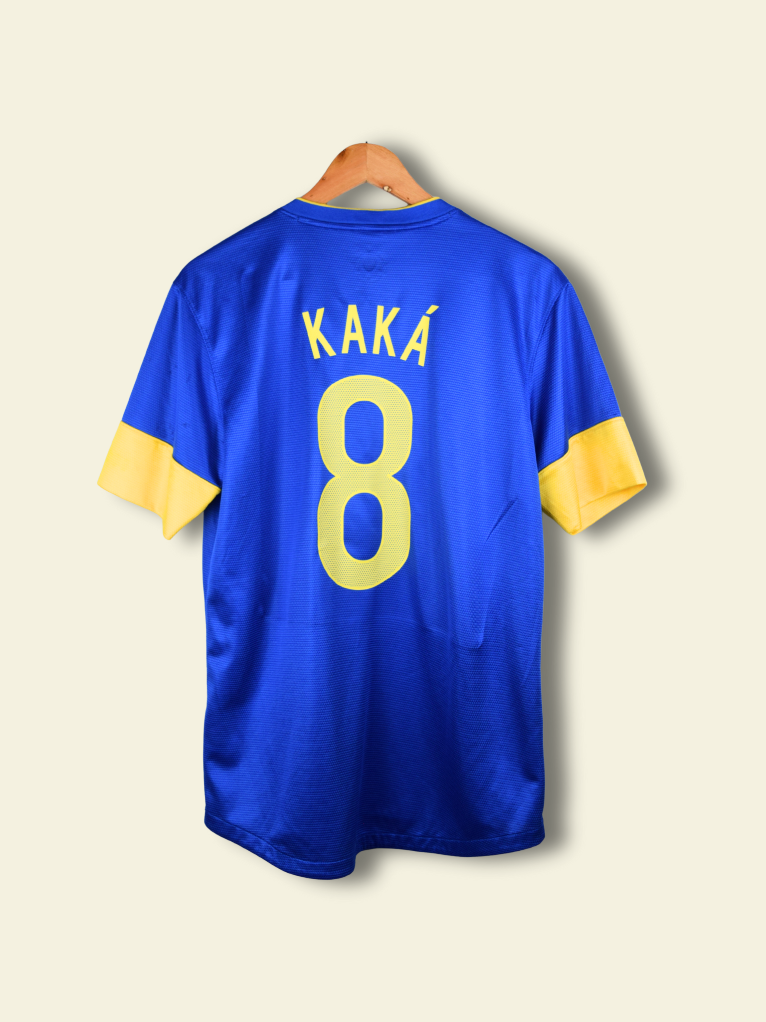 2012 Brazil Away - Kaka #8 Medium 447936-493 Nike