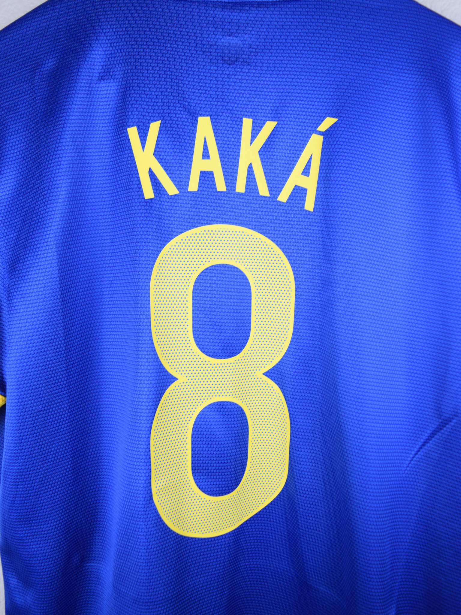2012 Brazil Away - Kaka #8 Medium 447936-493 Nike