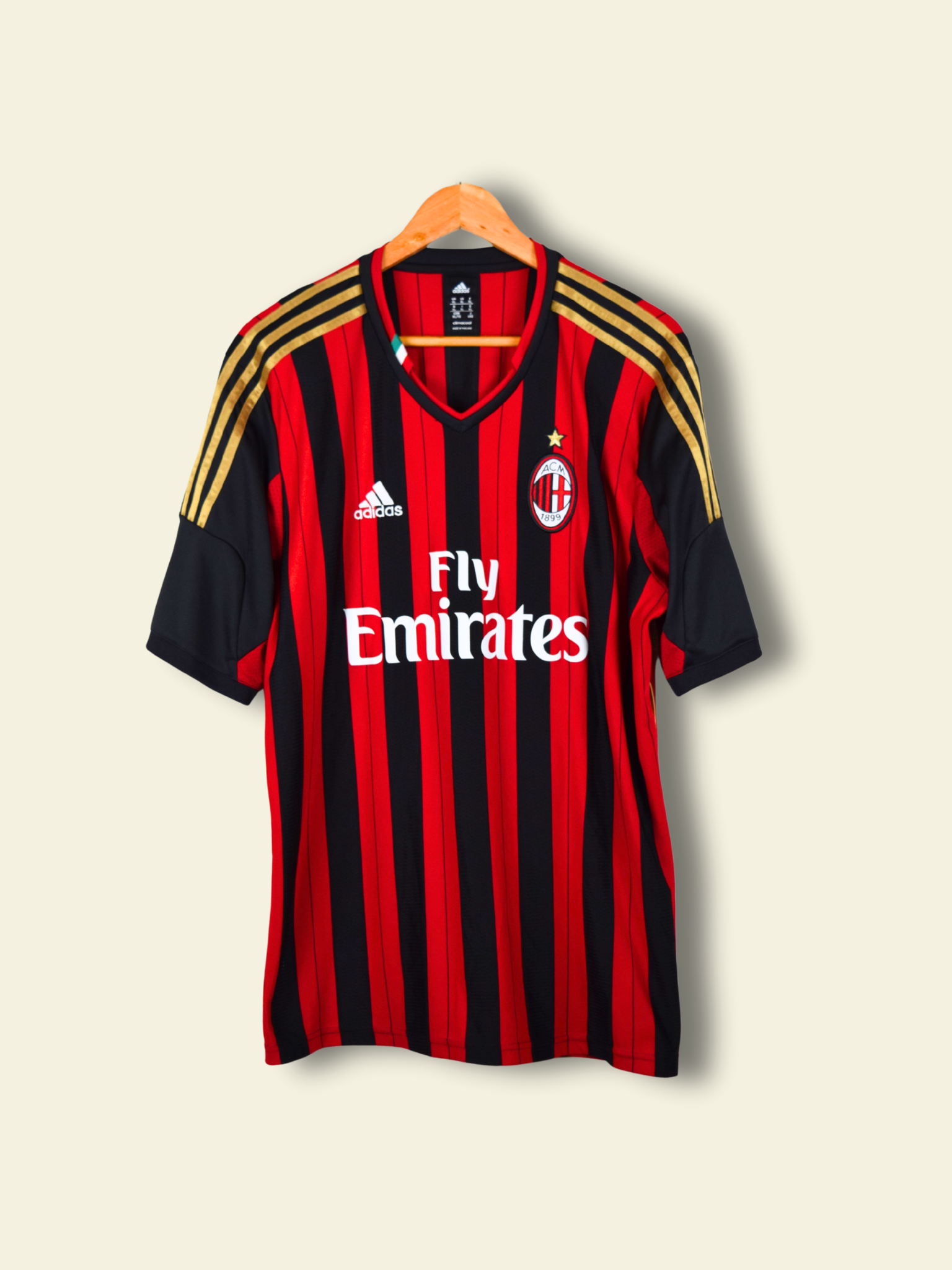 2013 AC Milan Home - Kaka #22 XL G77255 Adidas