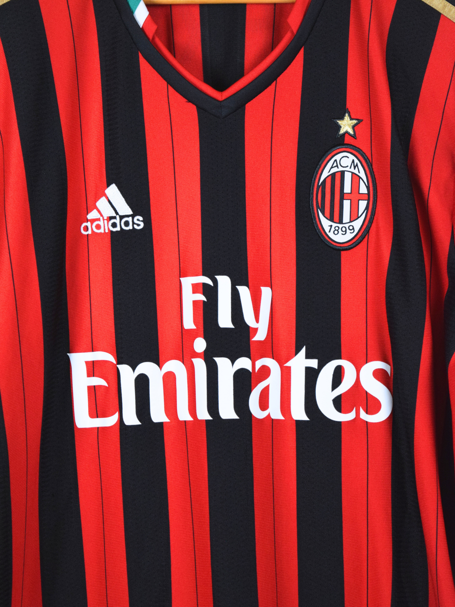 2013 AC Milan Home - Kaka #22 XL G77255 Adidas