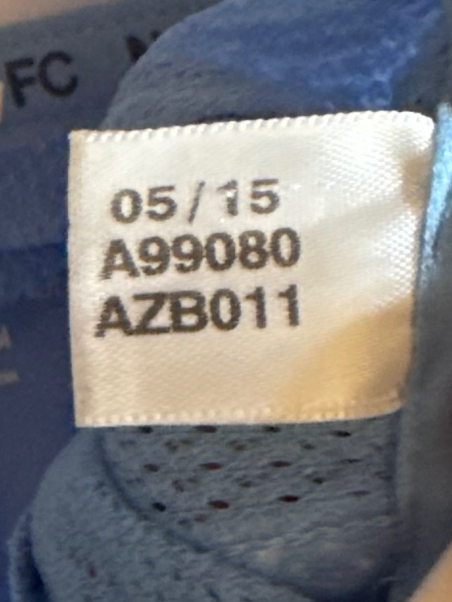 2015 NYC FC Home - David Villa #7 XL A99080 Adidas