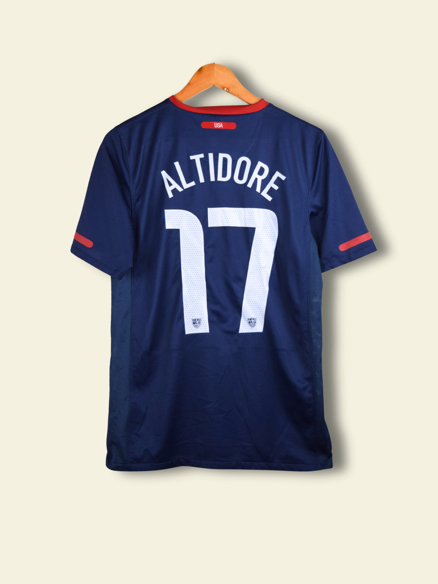 2010 USA Away - Jozy Altidore #17 Small 369253-451 Nike