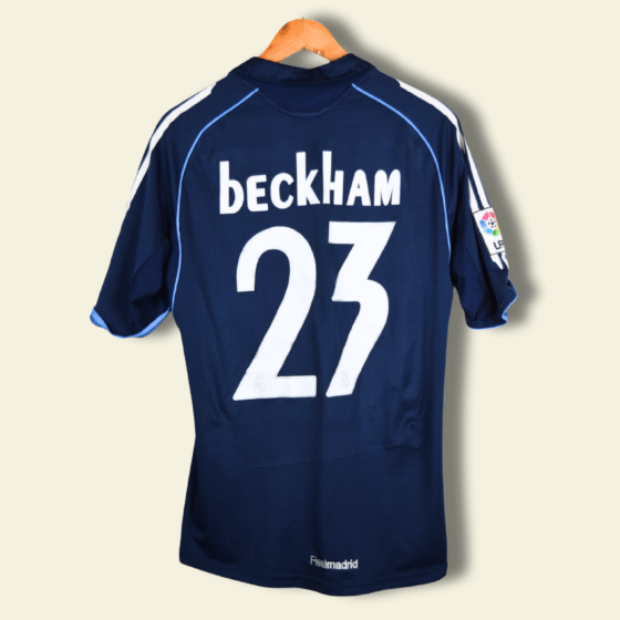 2005 Real Madrid Away - David Beckham #23 Small 109856 Adidas