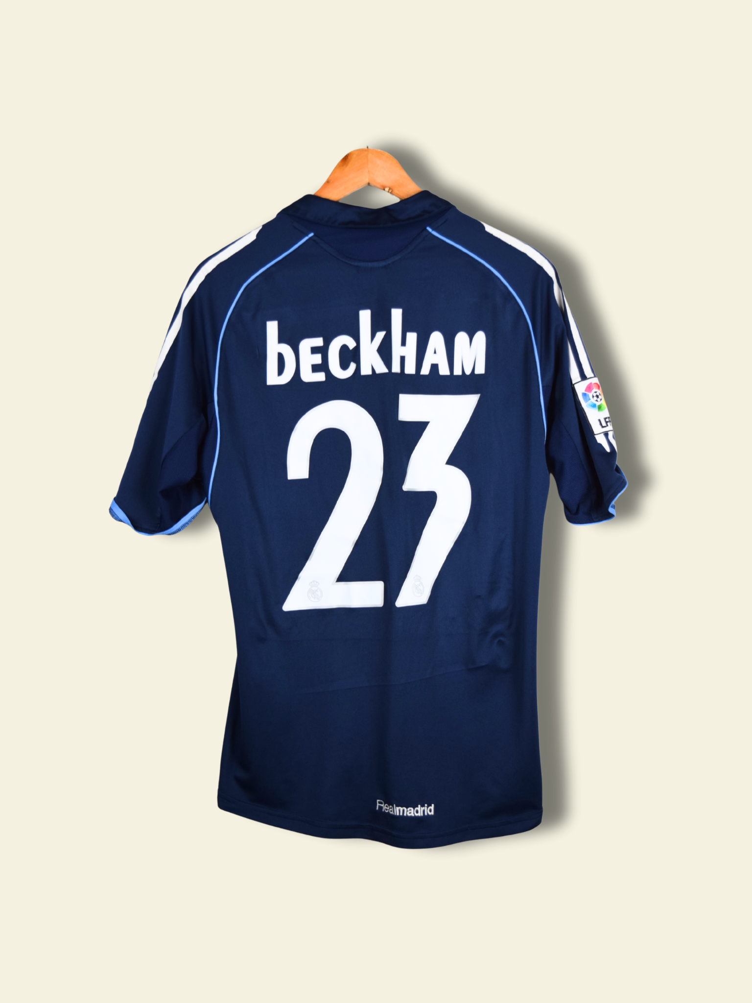 2005 Real Madrid Away - David Beckham #23 Small 109856 Adidas