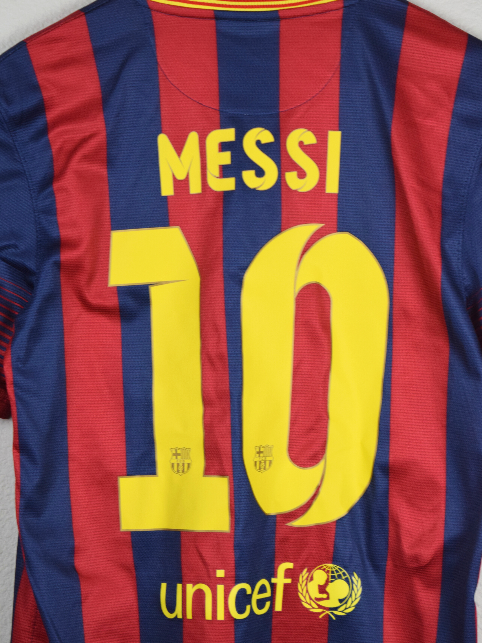 2013 Barcelona Home - Lionel Messi #10 Small 532822-413 Nike