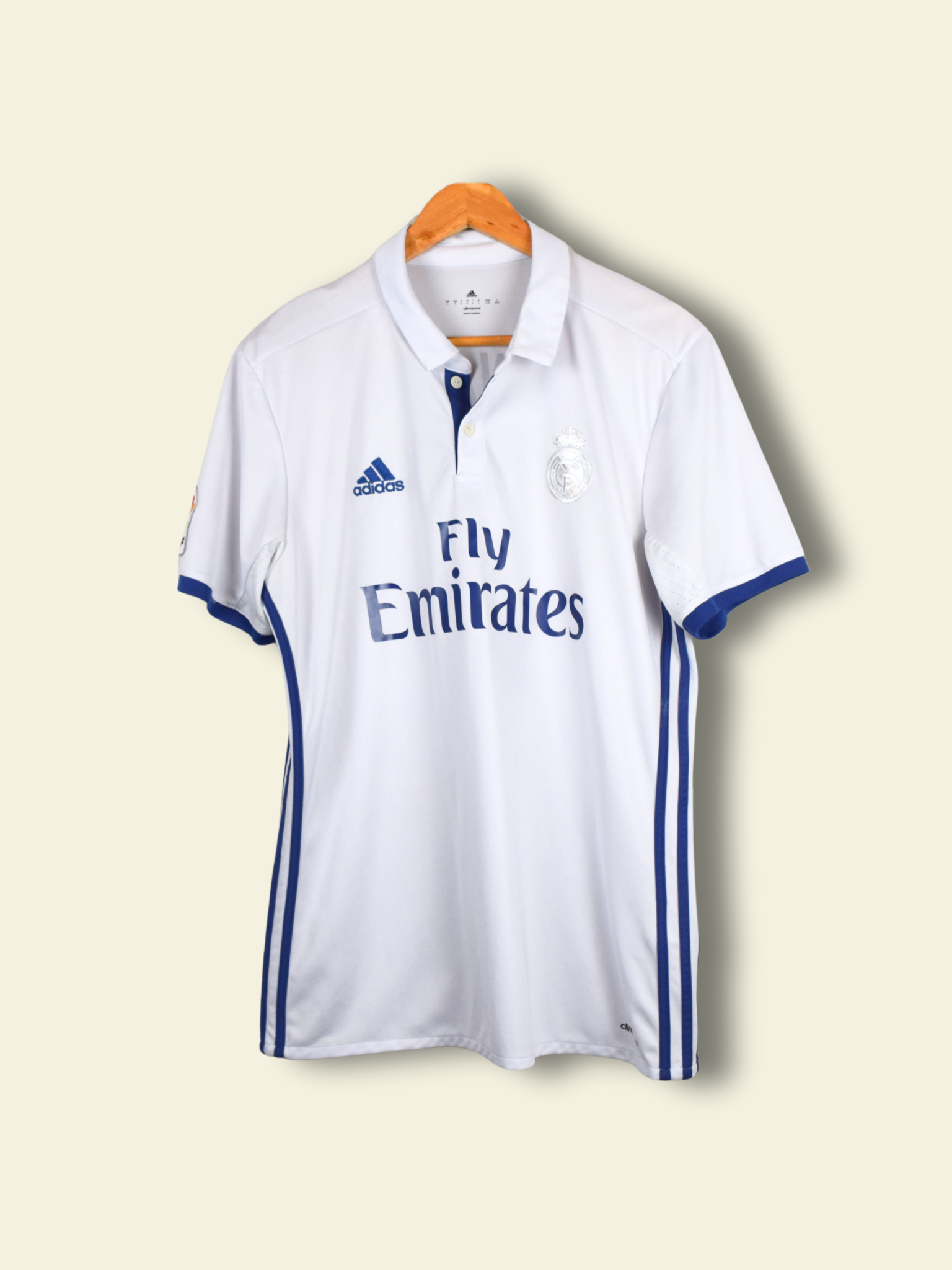 2016 Real Madrid Home - Cristiano Ronaldo #7 Large S94992 Adidas