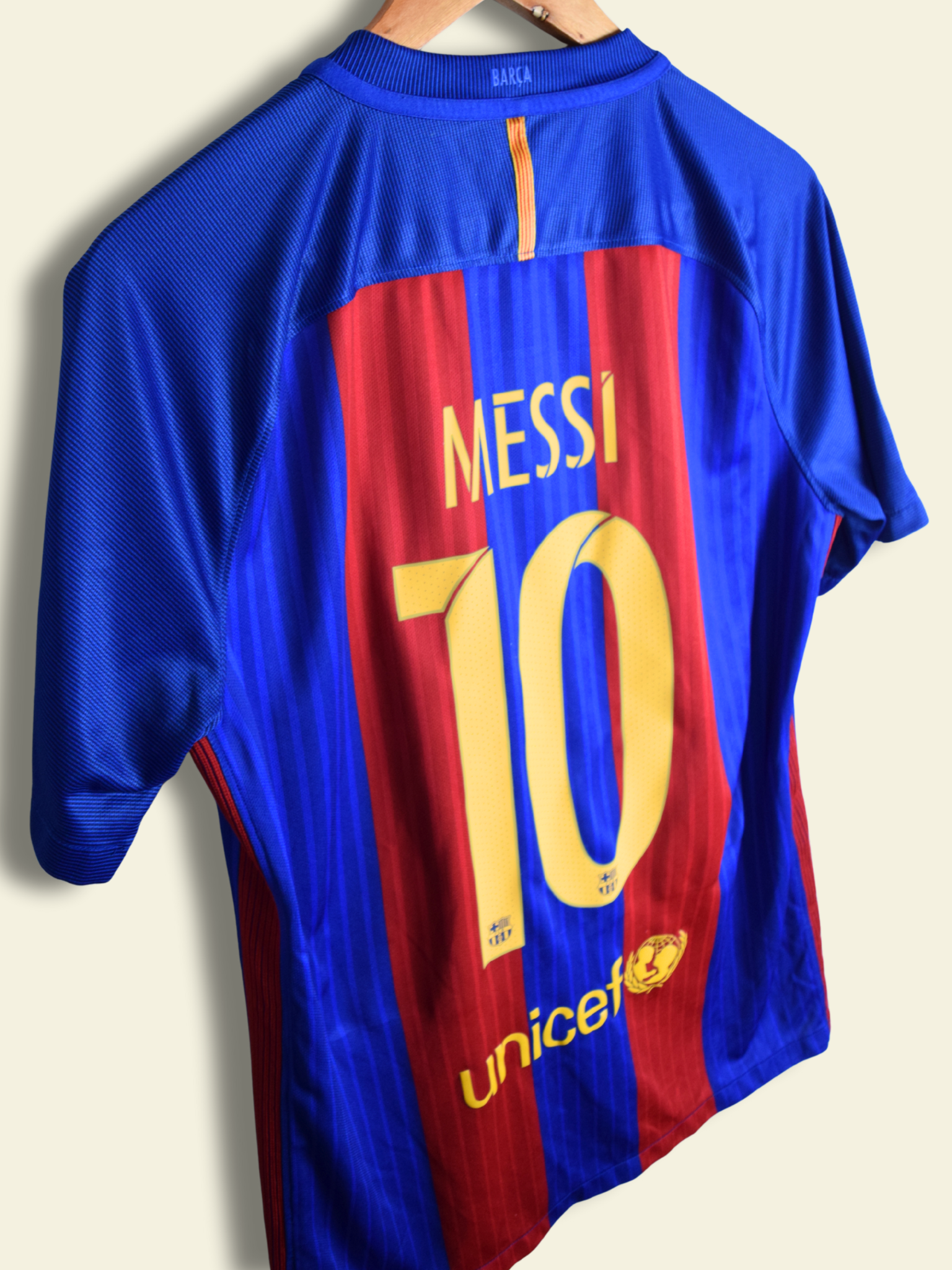 2016 Barcelona Home - Lionel Messi #10 Medium 776850-481 Nike