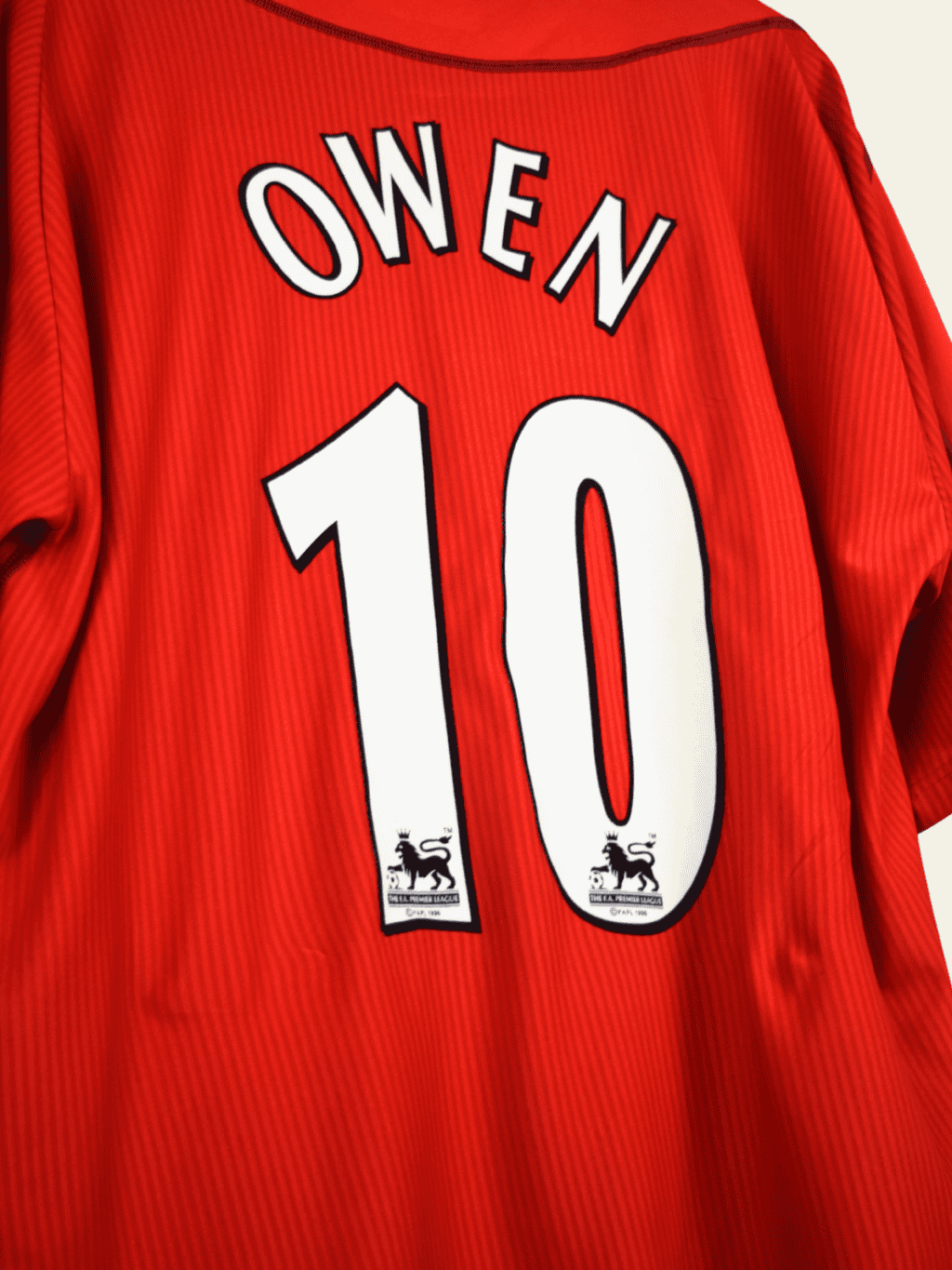 2002 Liverpool Home – Michael Owen #10 XL 052-224854-r0203 Reebok5
