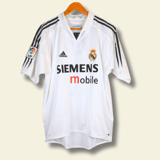 2004 Real Madrid Home - Zinedine Zidane #5 Medium BNWT