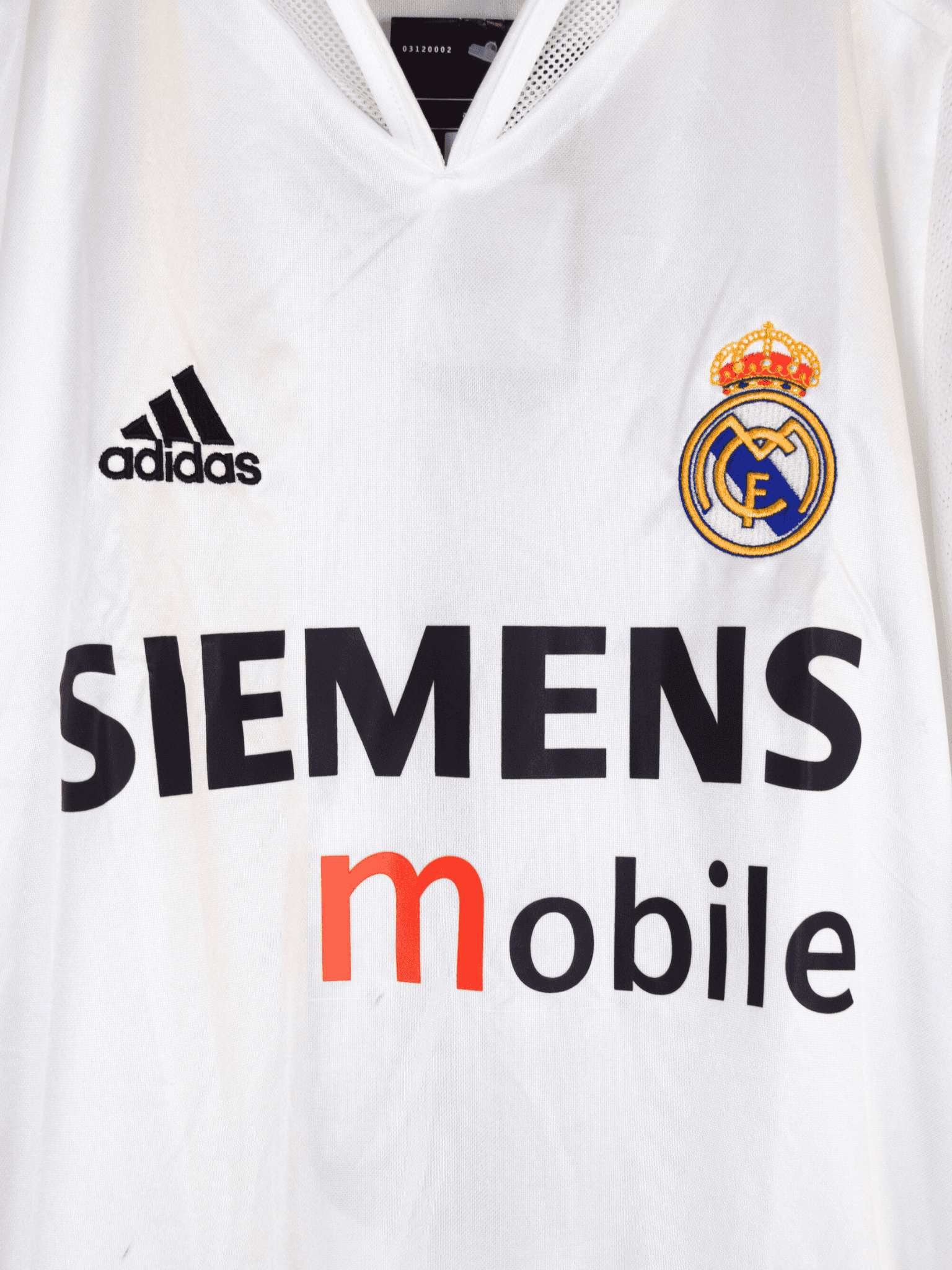 2004 Real Madrid Home – Zinedine Zidane #5 Medium BNWT 367842 Adidas3