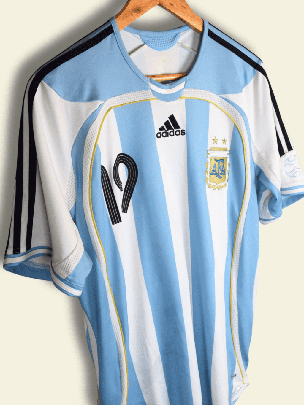2006 Argentina Home – Lionel Messi #19 Medium 739802 Adidas5