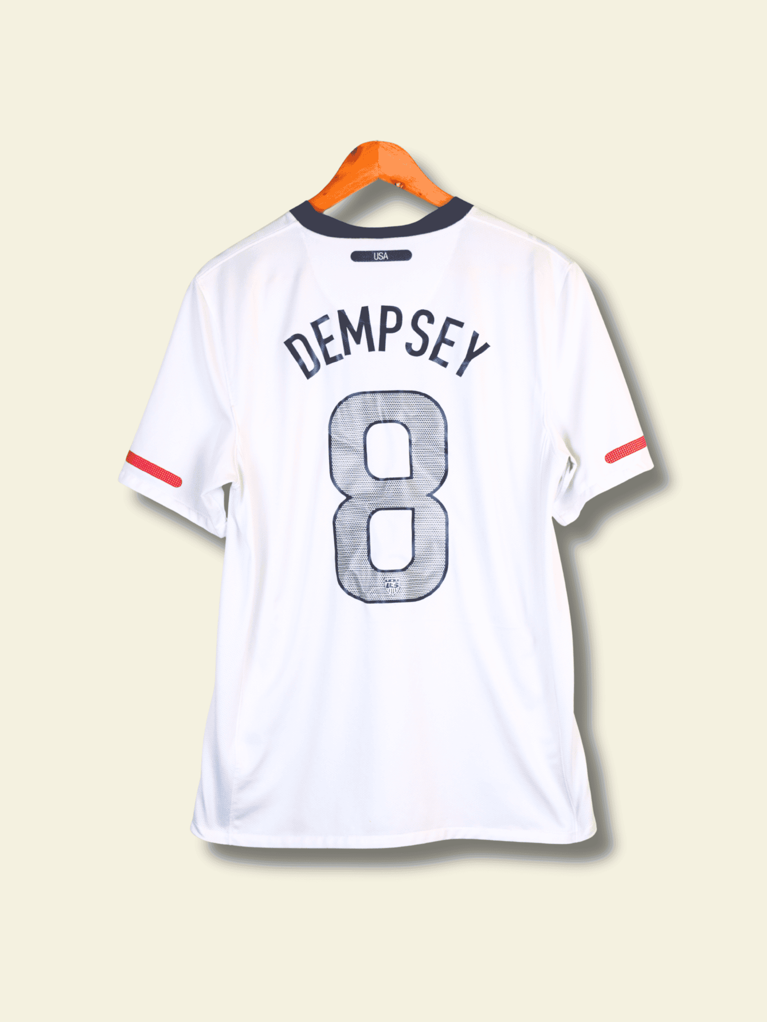2010 USA Away – Clint Dempsey #8 Medium 369253-105 Nike2