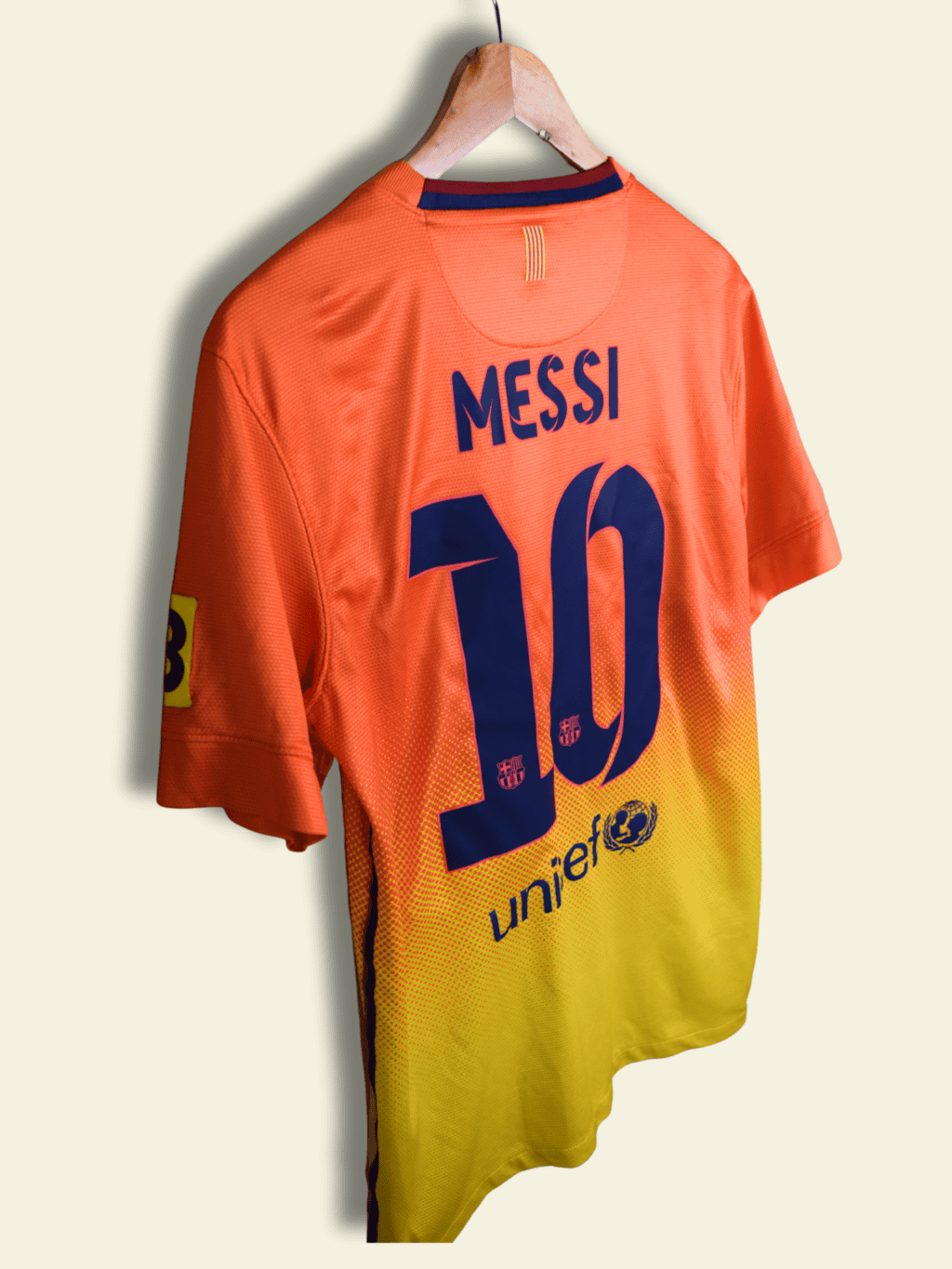 2012 Barcelona Away – Lionel Messi #10 Small 478326-815 Nike8
