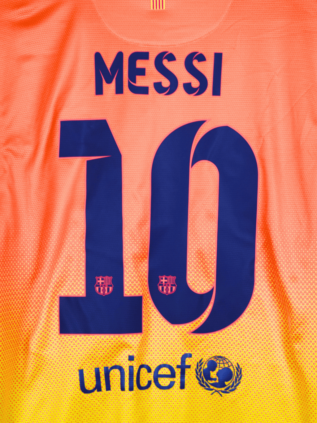 2012 Barcelona Away – Lionel Messi #10 Small 478326-815 Nike9