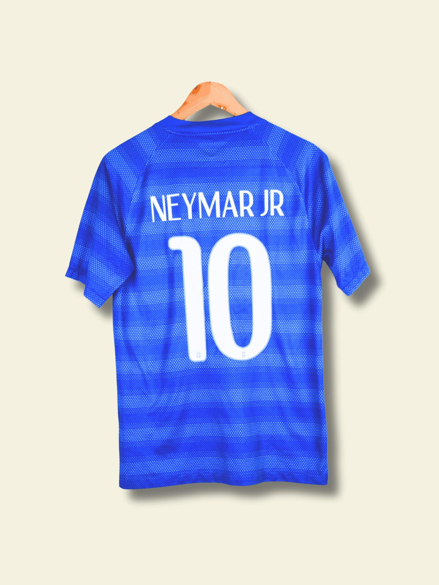 2014 Brazil Away – Neymar Jr #10 Small 5752822-493 Nike3