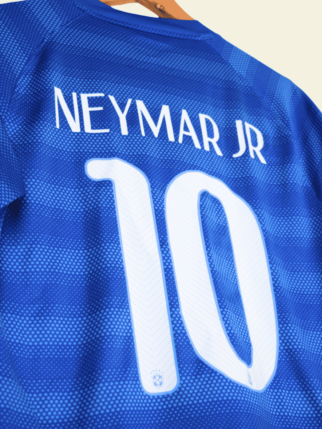 2014 Brazil Away – Neymar Jr #10 Small 5752822-493 Nike7