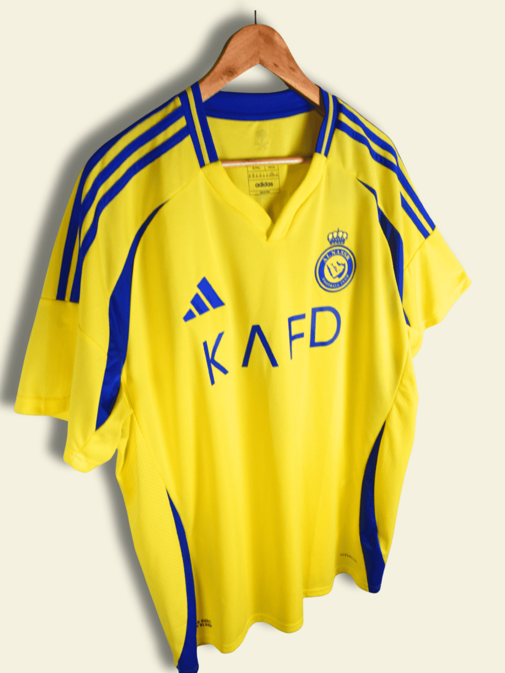 2025 Al Nassr Home – Cristiano Ronaldo #7 XXL JP0459 Adidas3