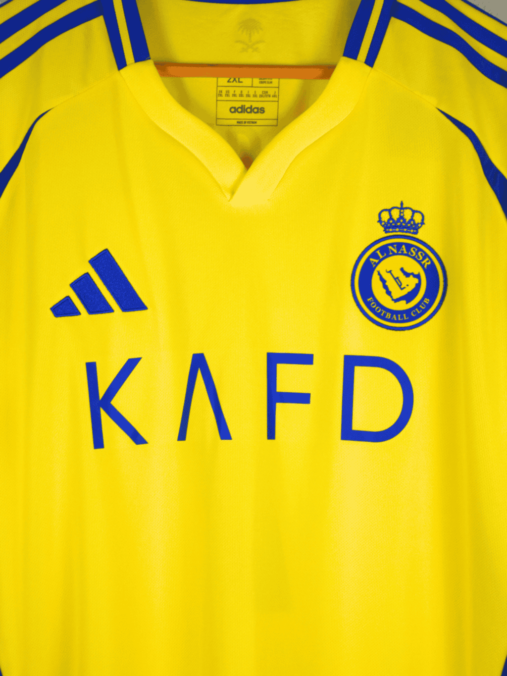 2025 Al Nassr Home – Cristiano Ronaldo #7 XXL JP0459 Adidas5