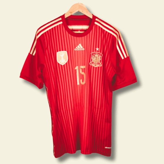 Spain 2014 Home - Sergio Ramos #15 Medium