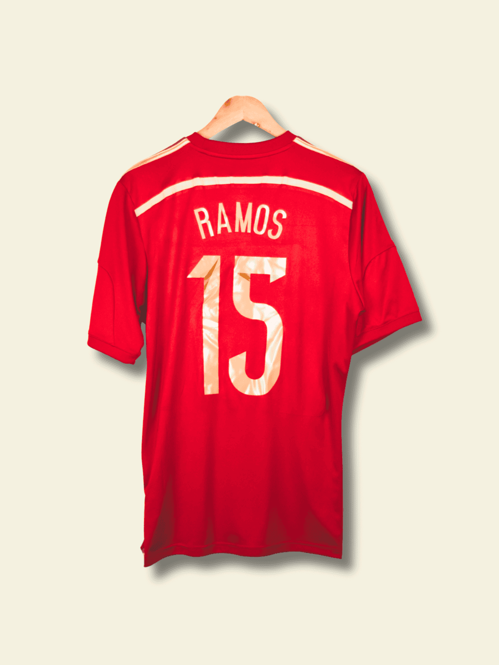 Spain 2014 Home – Sergio Ramos #15 Medium G85279 Adidas2