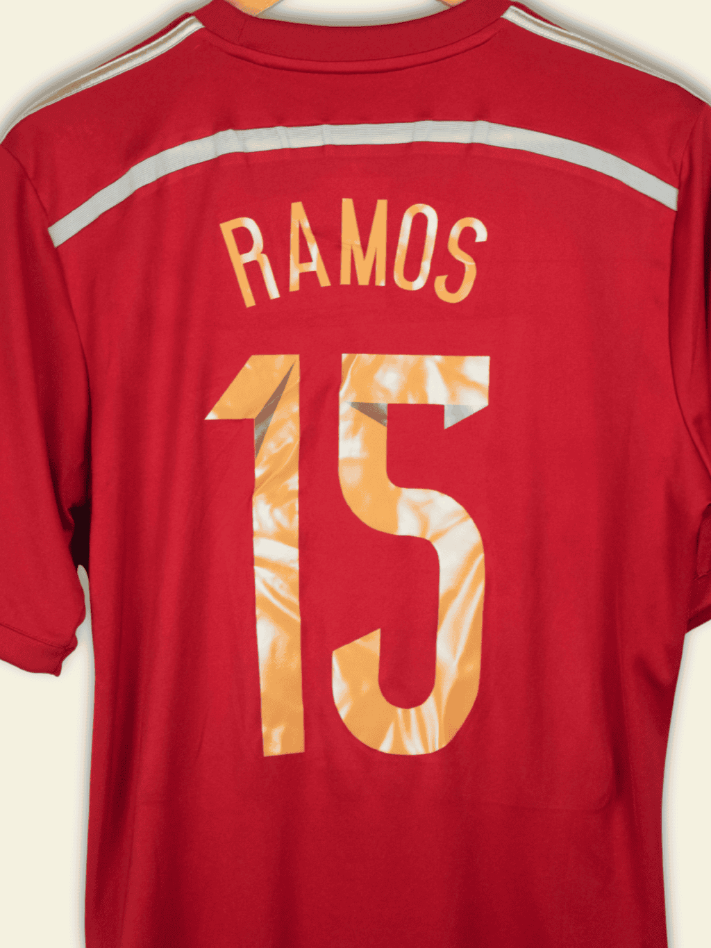 Spain 2014 Home – Sergio Ramos #15 Medium G85279 Adidas6