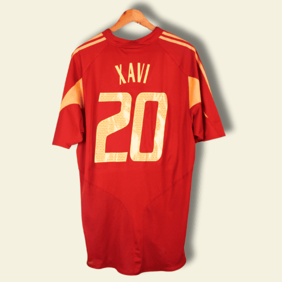 2004 Spain Home - Xavi #20 XL