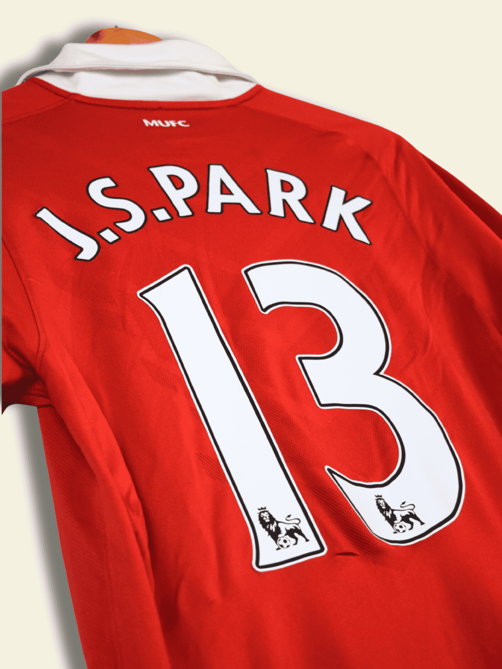 2010 Manchester United Home – J. S. Park Small 382469-623 Nike3