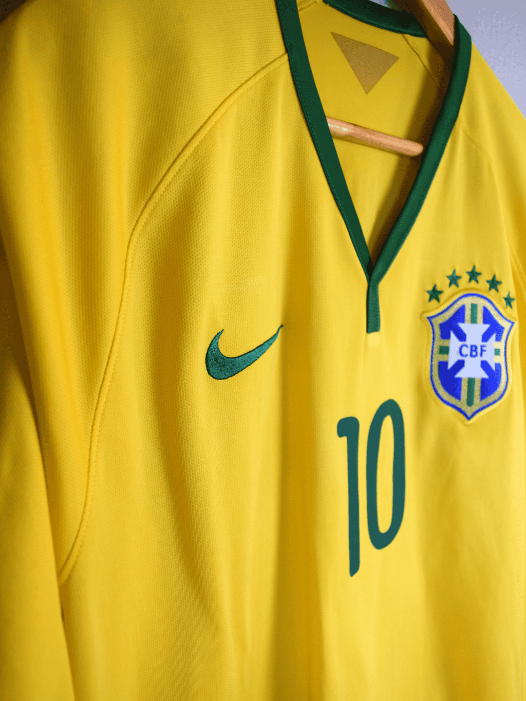 2014 Brazil Home – Neymar Jr #10 XL 575280-703 Nike3