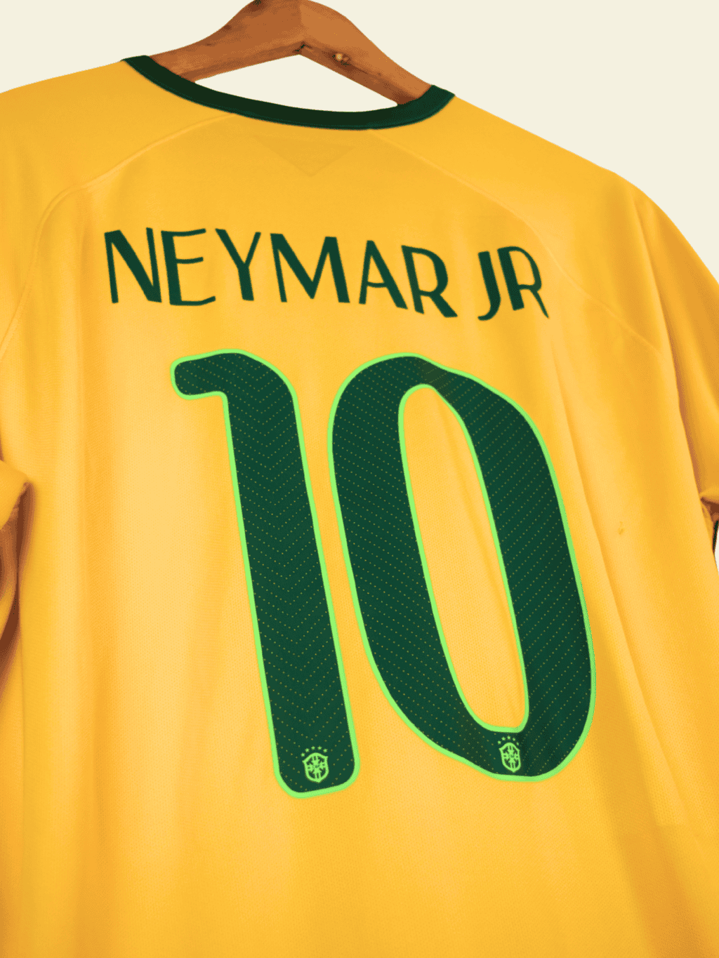 2014 Brazil Home – Neymar Jr #10 XL 575280-703 Nike5