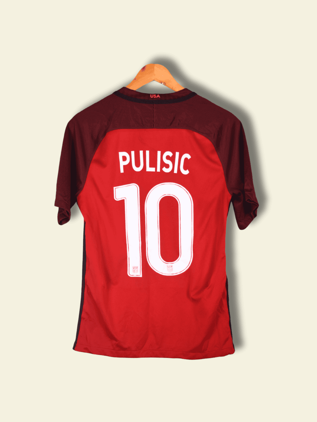 2017 USA Third – Christian Pulisic #10 Small 832475-687 Nike2