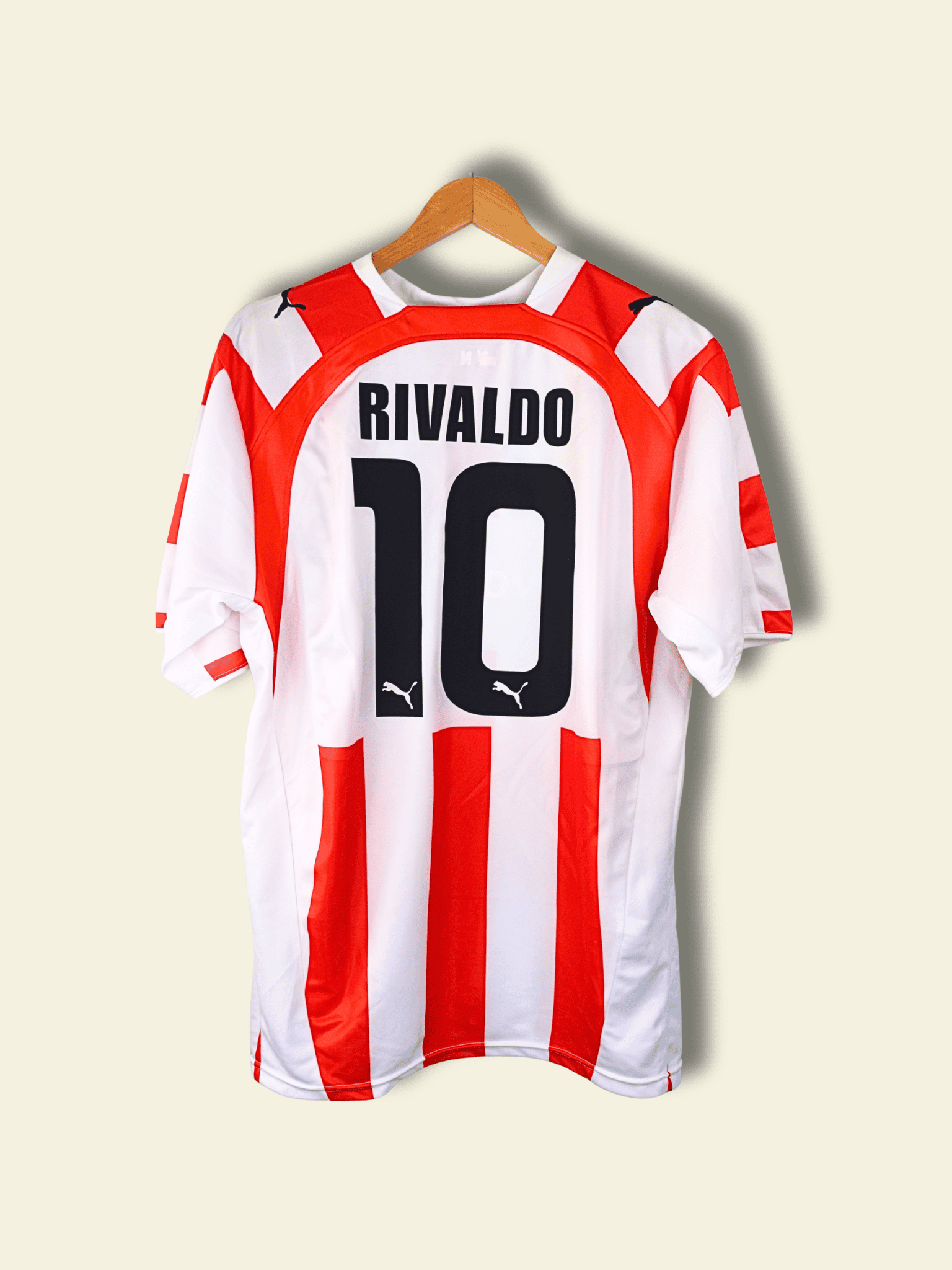 2006 Olympiakos Home - Rivaldo #10 XL