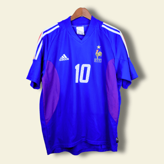 2002 France Home - Zinedine Zidane #10 Medium