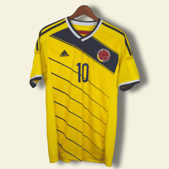 2014 Colombia Home - James Rodriguez #10 Medium