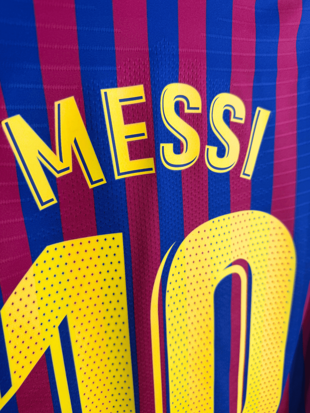2018 Barcelona Home - Lionel Messi #10 Large - Image 4