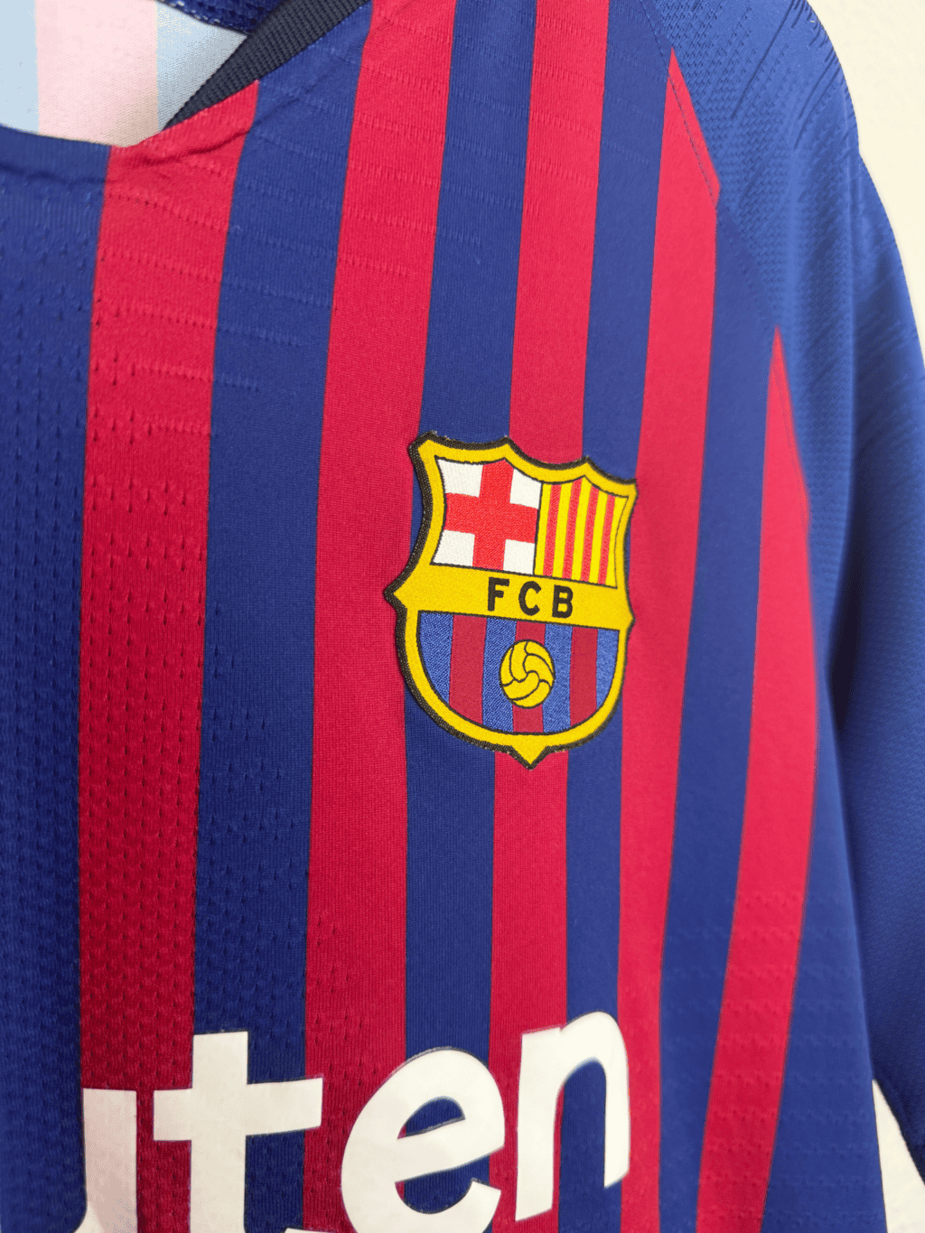2018 Barcelona Home - Lionel Messi #10 Large - Image 5