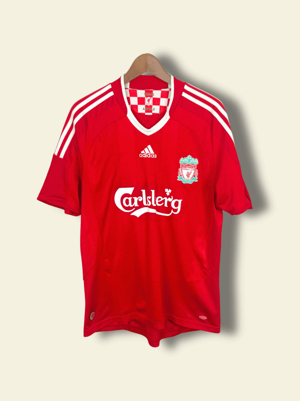 2008 Liverpool Home - Steven Gerrard #8 Medium