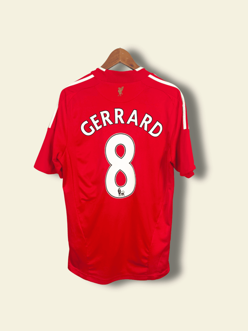 2008 Liverpool Home - Steven Gerrard #8 Medium - Image 2
