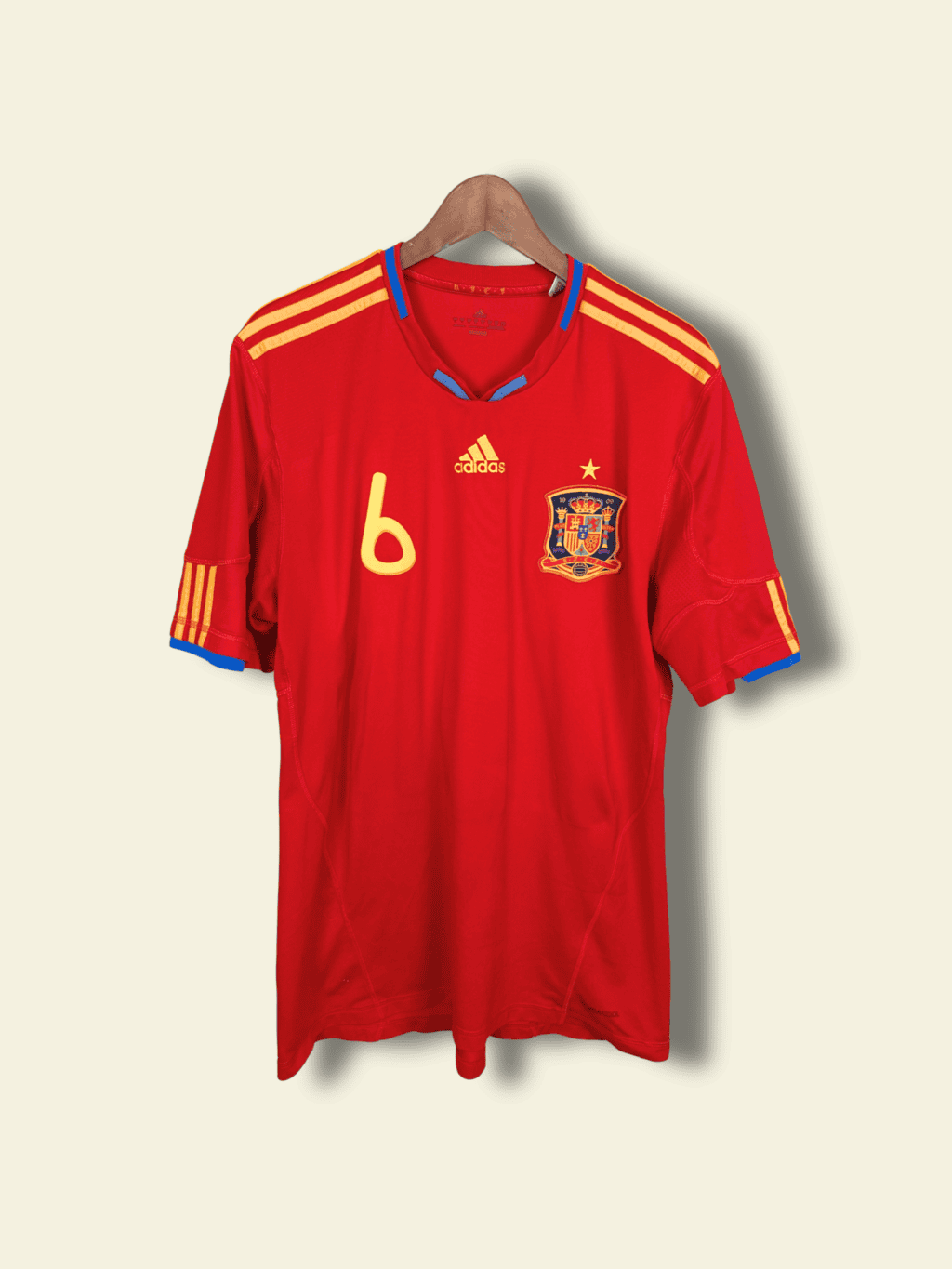 2010 Spain Home - Andres Iniesta #6 Large