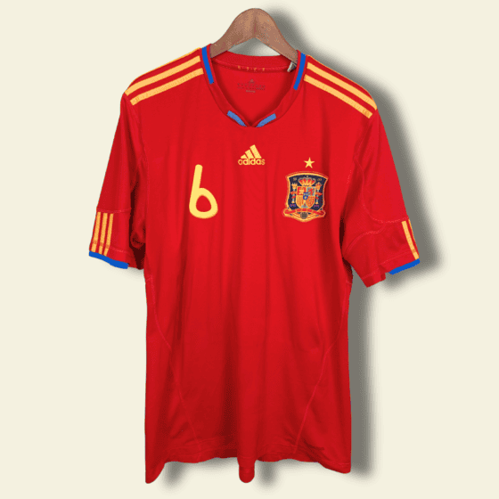 2010 Spain Home - Andres Iniesta #6 Large