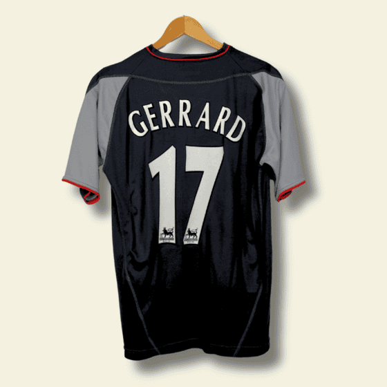 2002 Liverpool Away - Steven Gerrard #17 Large