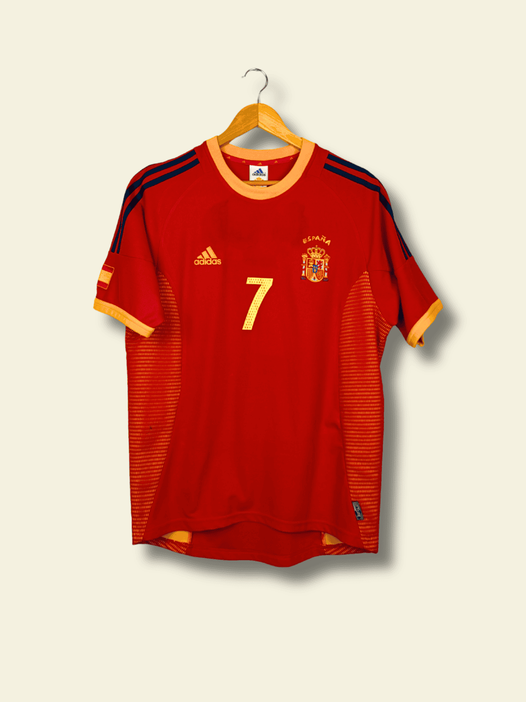 2002 Spain Home - Raul #7 Medium
