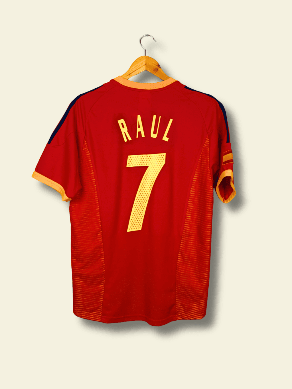 2002 Spain Home - Raul #7 Medium - Image 2