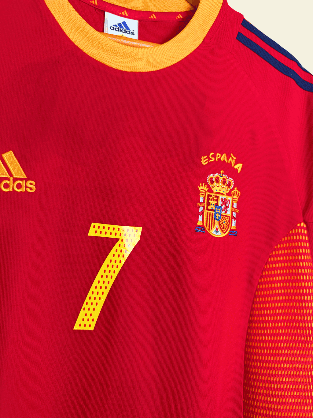 2002 Spain Home - Raul #7 Medium - Image 3