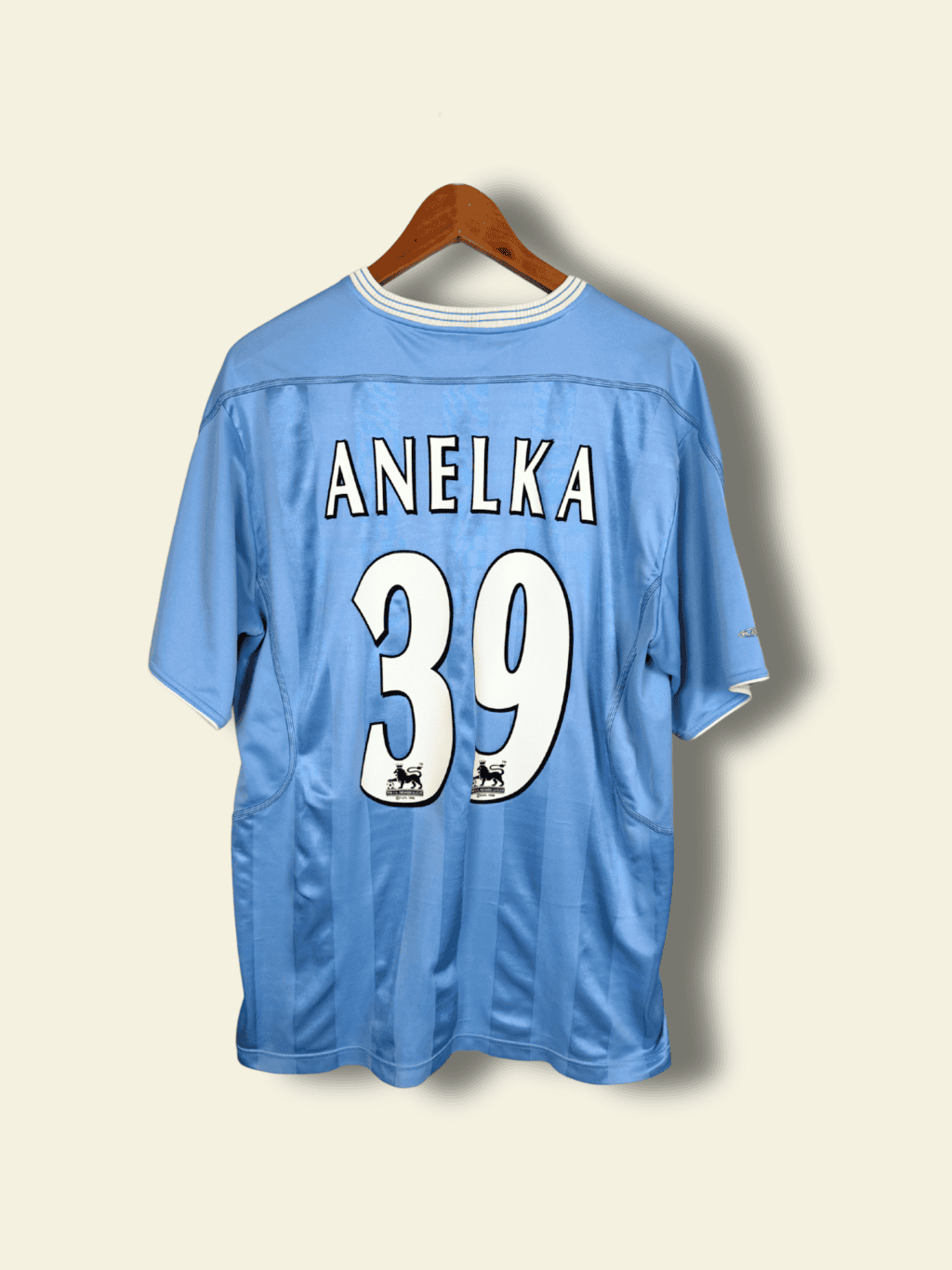 2003 Manchester City Home - Nicolas Anelka #39 Large - Image 2