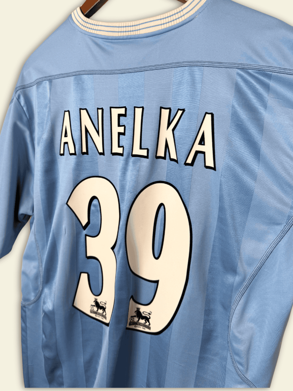2003 Manchester City Home - Nicolas Anelka #39 Large - Image 5